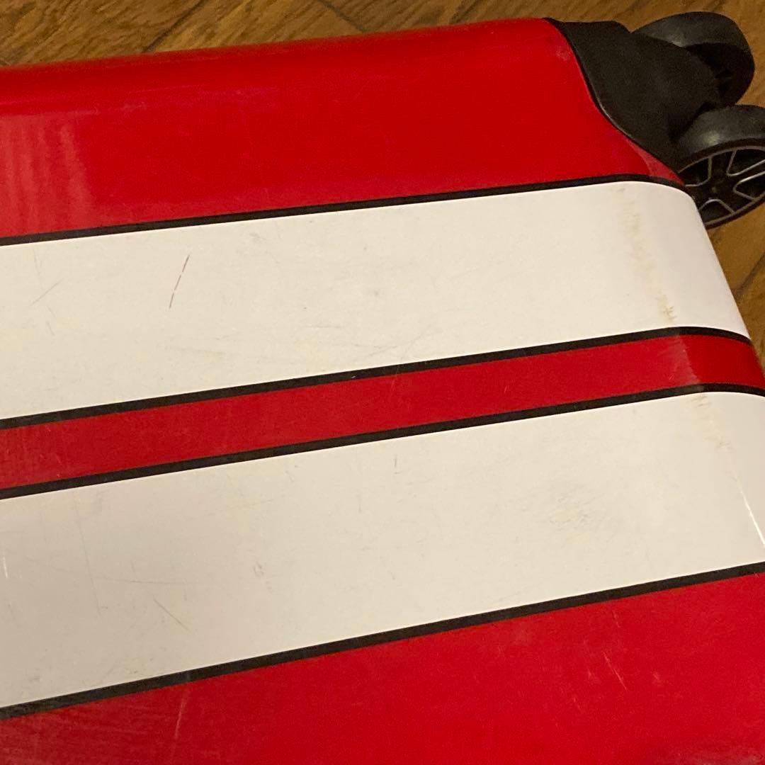 レア　BMW MINI ストライプキャリーケース レッド