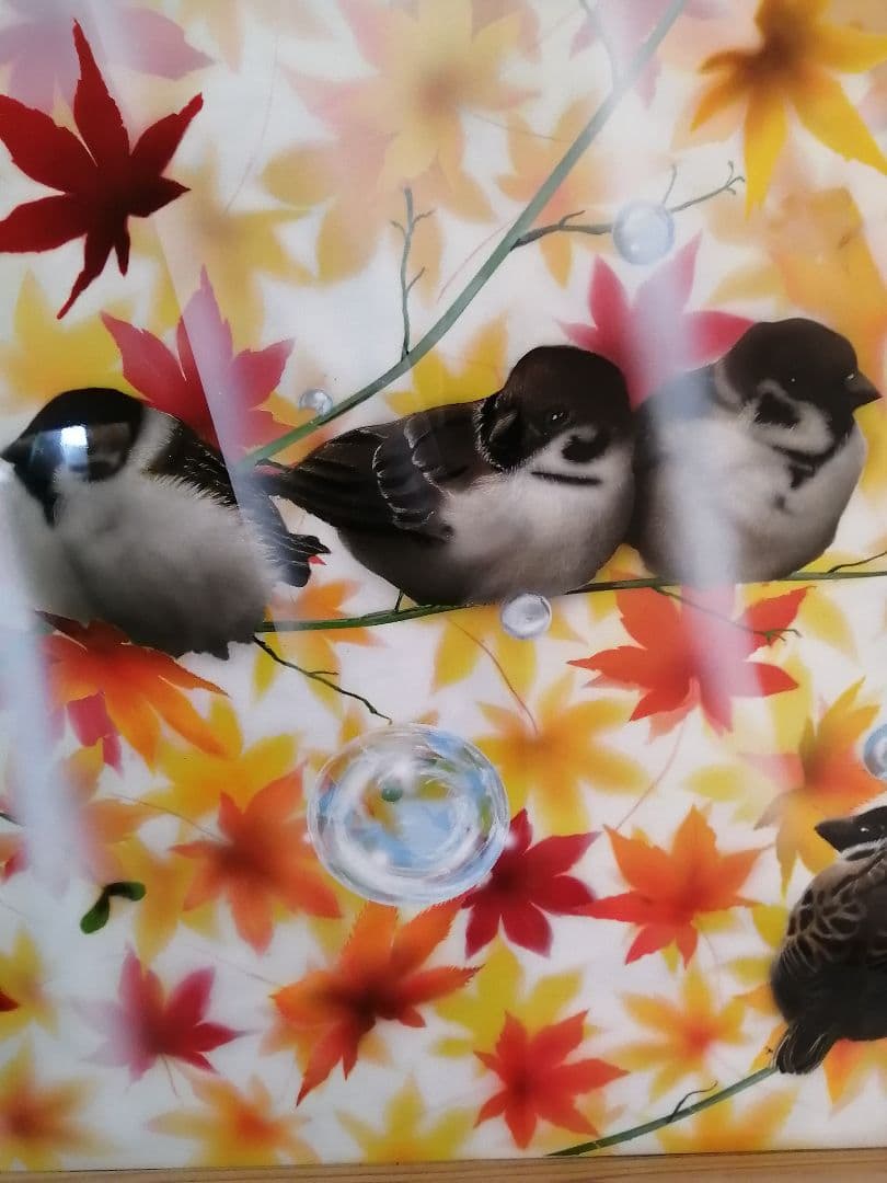 画家　西風　鷹　原画　秋の終わり