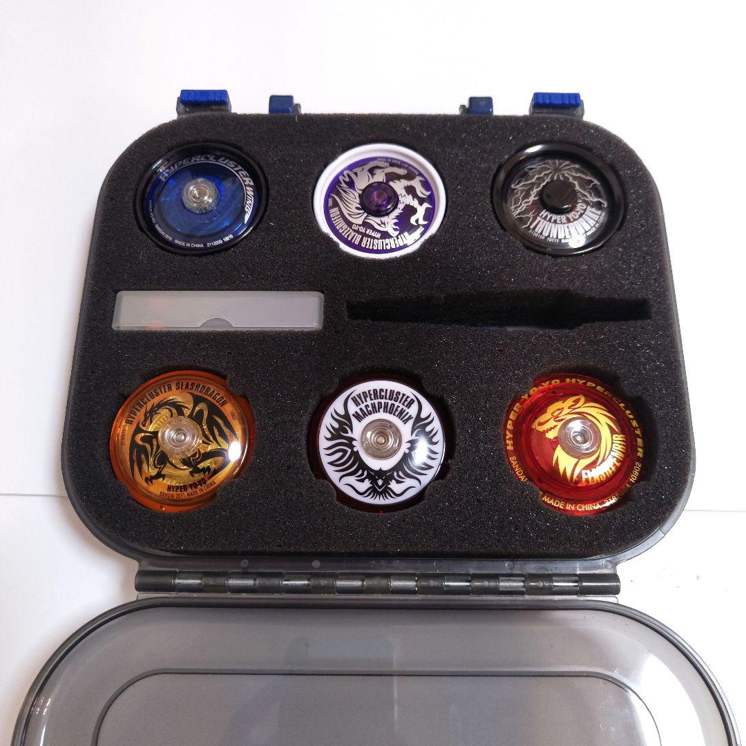 【開封品・美品/一部難あり】ハイパークラスター6個 ヨーヨーセット ケース付