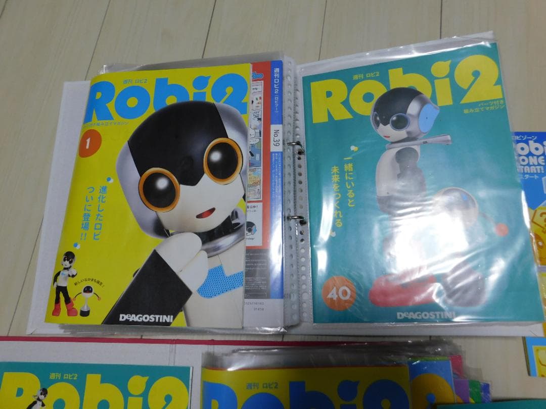 DeAgostini　デアゴスティーニRobi2 組み立てマガジン1-80完備