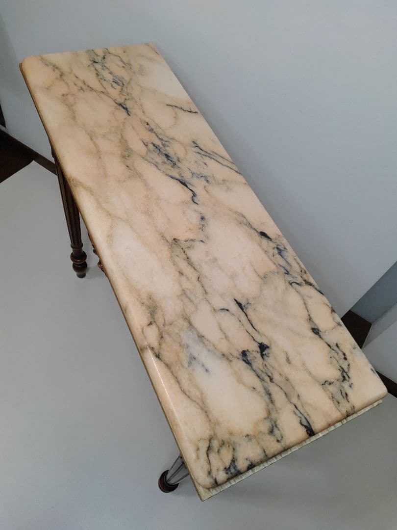 コンソールテーブル サイドテーブル イタリア製 クラシック 彫刻 大理石