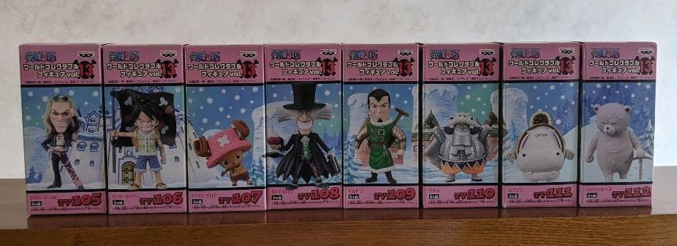 ワンピース　ワーコレ　vol.7 9 10 12 13 26