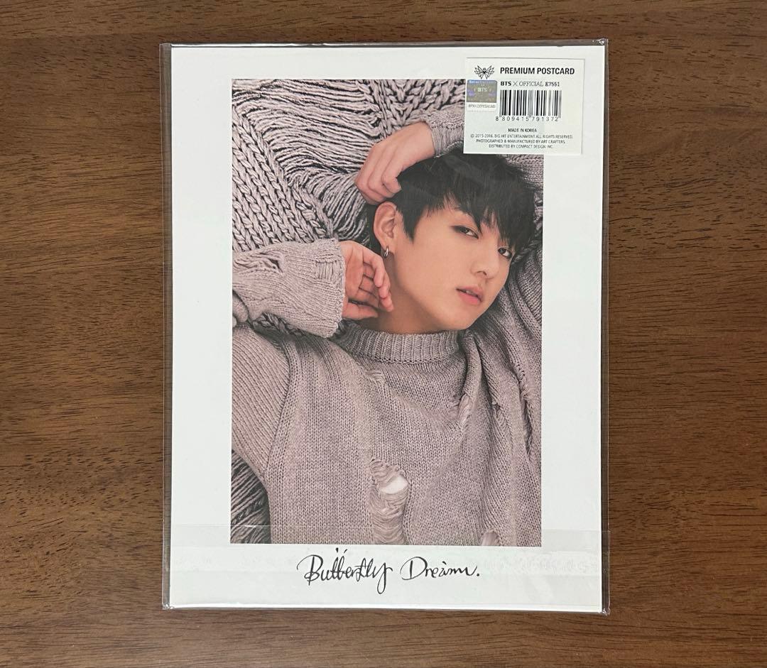 BTS 公式Butterfly Dream プレミアムフォト ジョングク JK