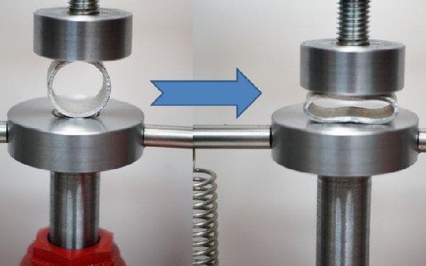 超小型　卓上油圧プレス　リング　ジュエリー　金属軽作業