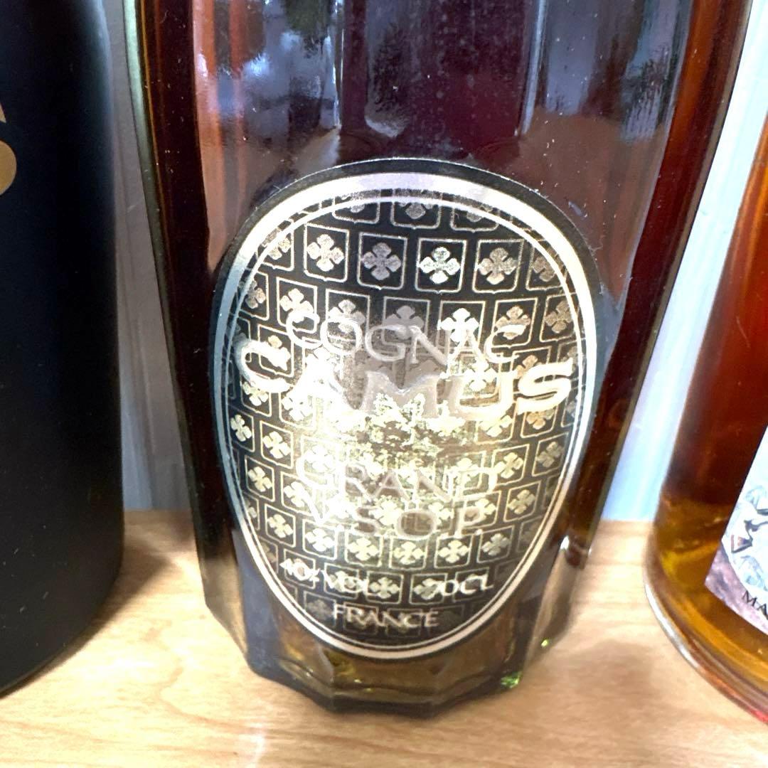 【未開封】コニャック　ブランデー　４本セット　CAMUS NAPOLEON ほか