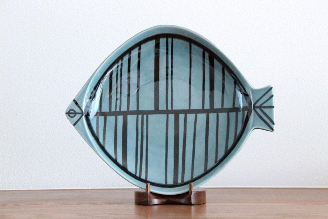 Lisa Larson リサラーソン Stim スティム プレート 魚 a