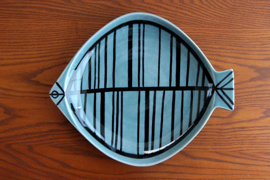 Lisa Larson リサラーソン Stim スティム プレート 魚 a