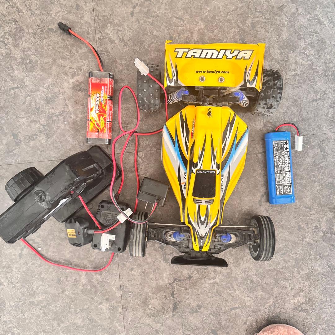 TAMIYA ホビーラジコンカー イエロー