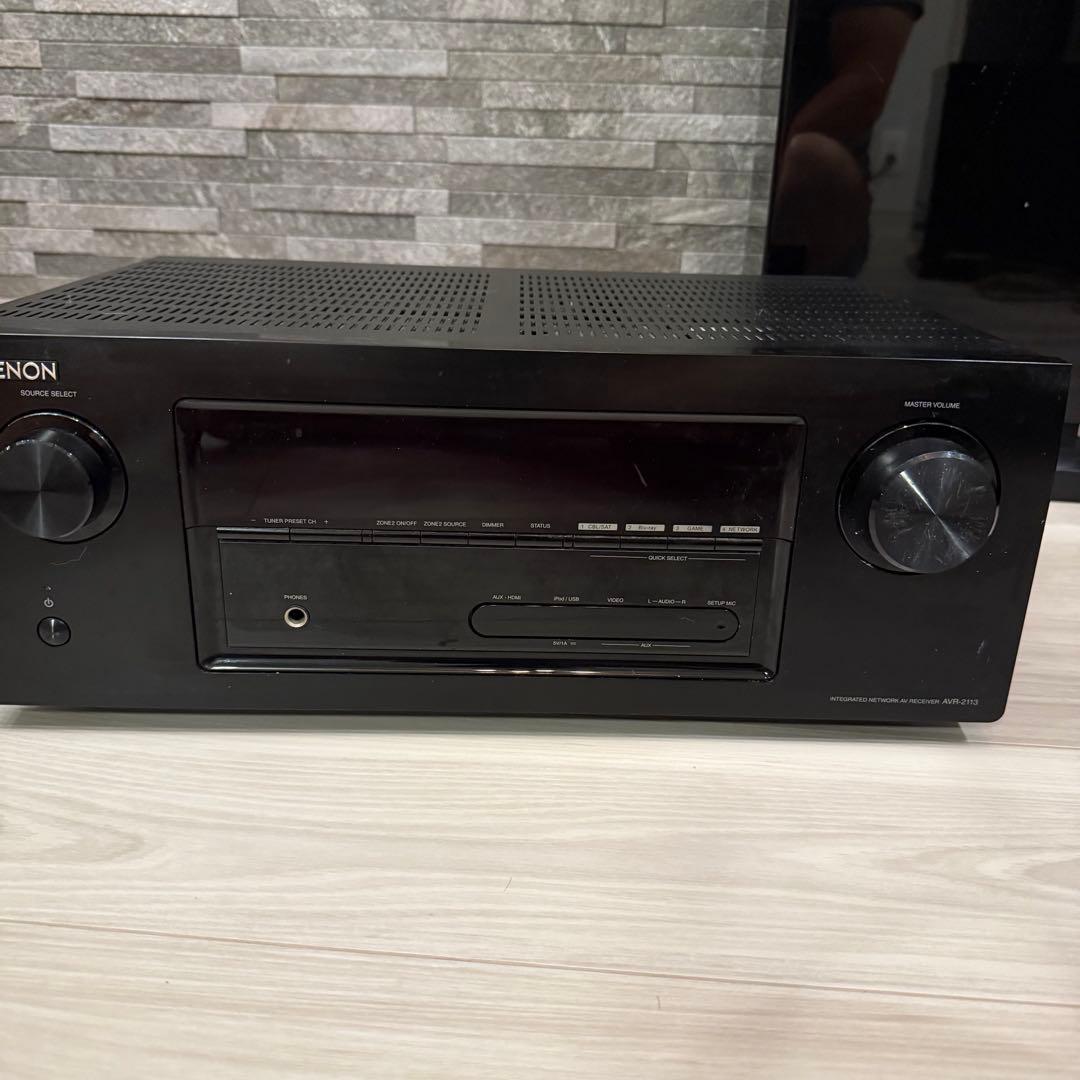 ［匿名配送］DENON AVR-2113 AVアンプ ホームシアターオーディオ