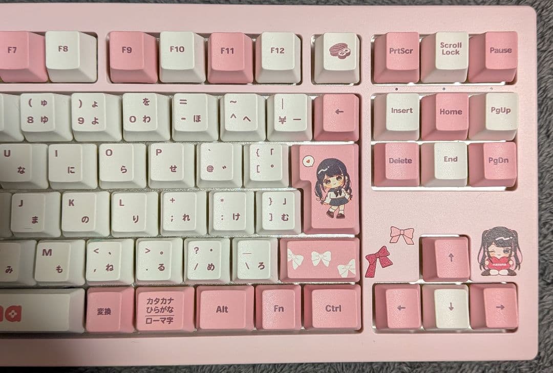 VSPO! GEAR ゲーミングキーボード 花芽なずなEdition