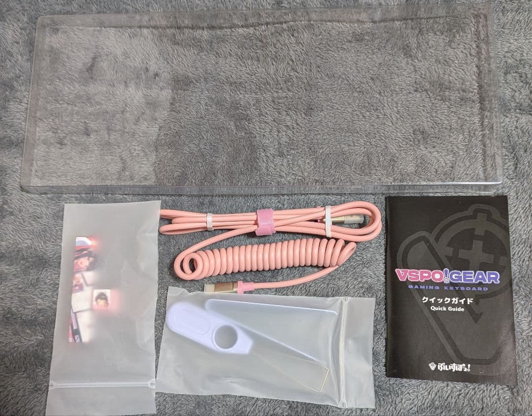 VSPO! GEAR ゲーミングキーボード 花芽なずなEdition