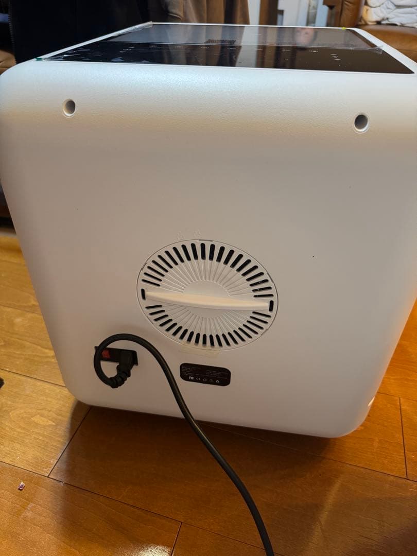 ペット用ドライヤー キューブ型 ホワイト