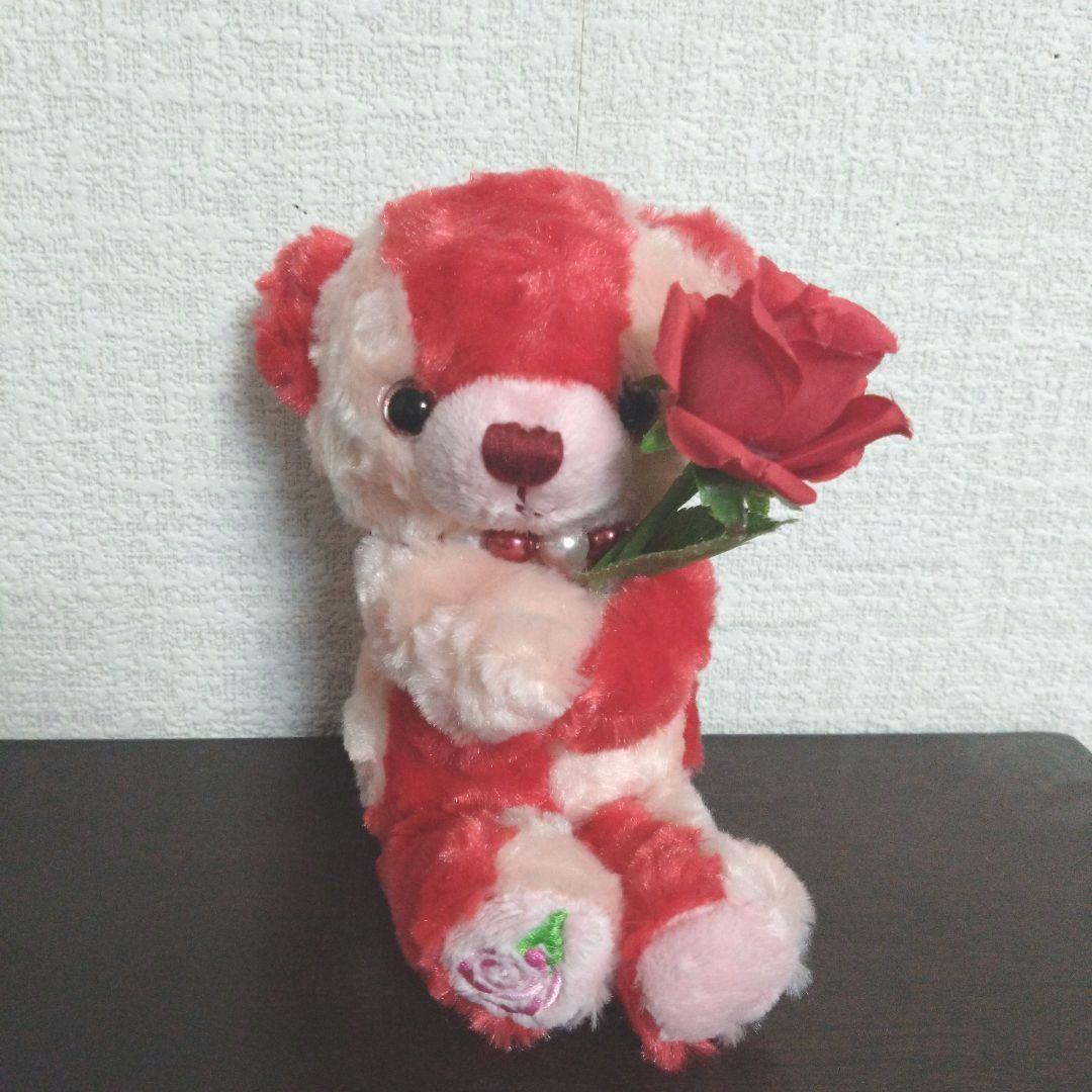 フラワーベア テディベア ぬいぐるみ 花 モチーフ