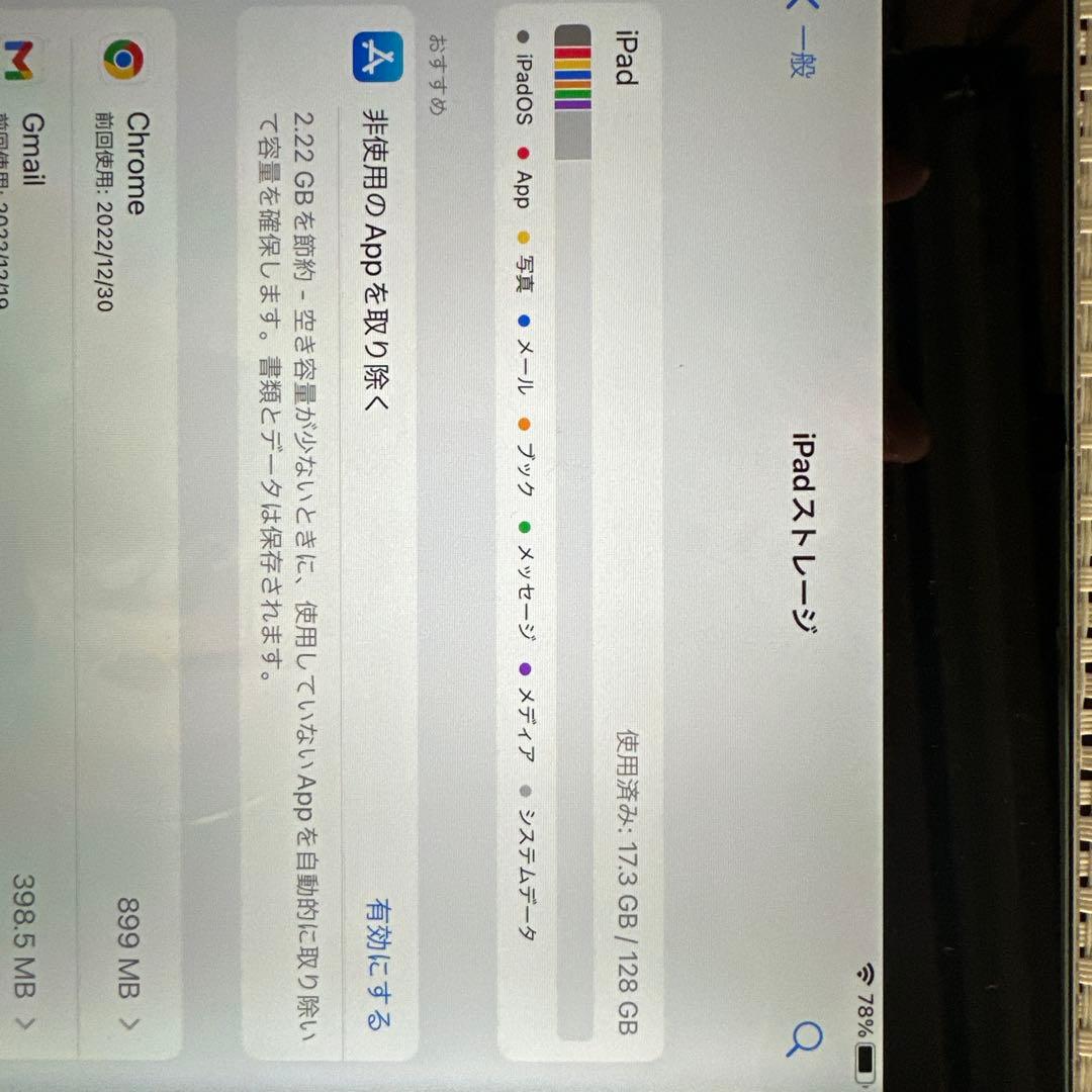 iPad Pro 128GB 12.9インチ WIFIモデル