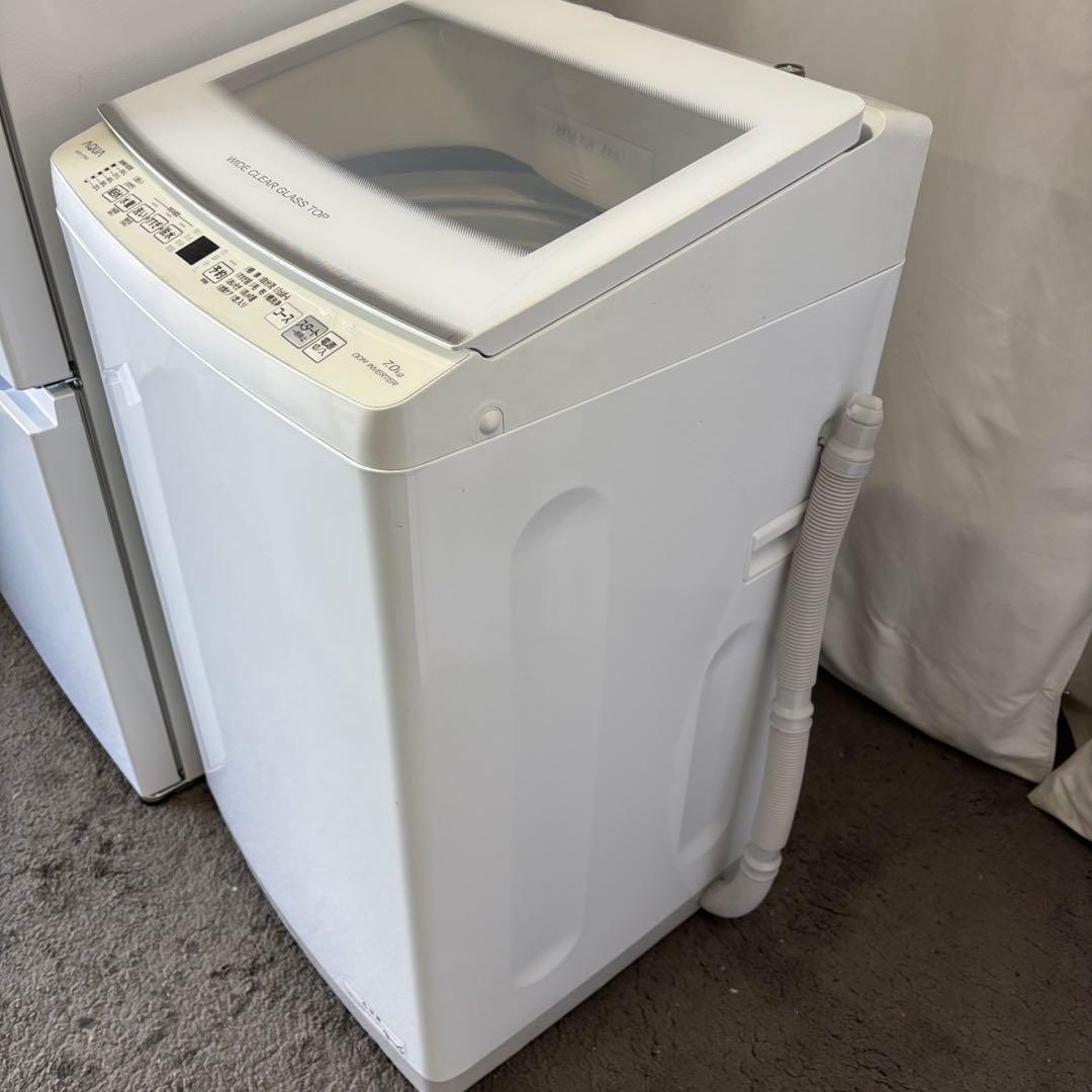 87　冷蔵庫　洗濯機　200ℓ　7キロ　家電セット　24年　綺麗　設置無料　安い