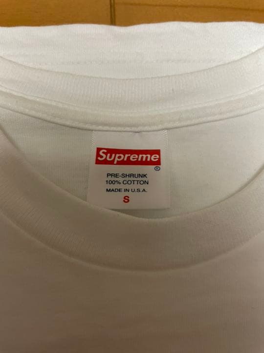 トップス Supreme KAWS Chalk Logo Tee White S