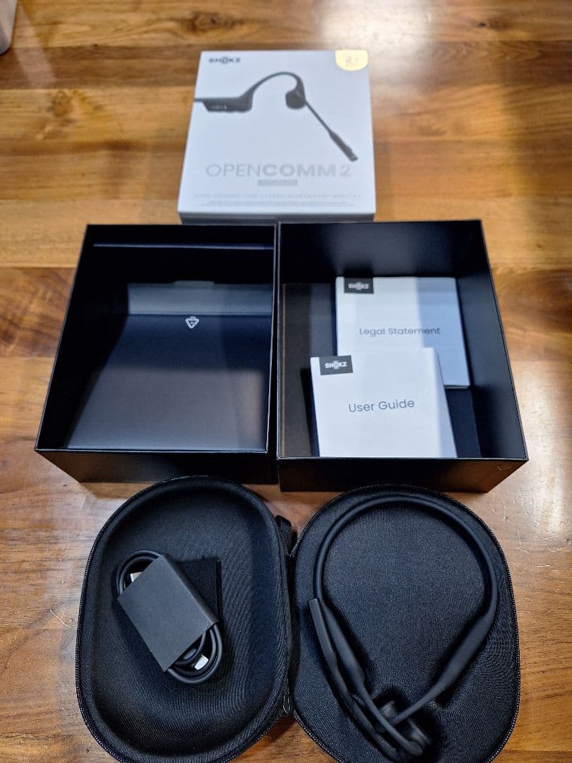 ヘッドホン Shokz OpenComm2