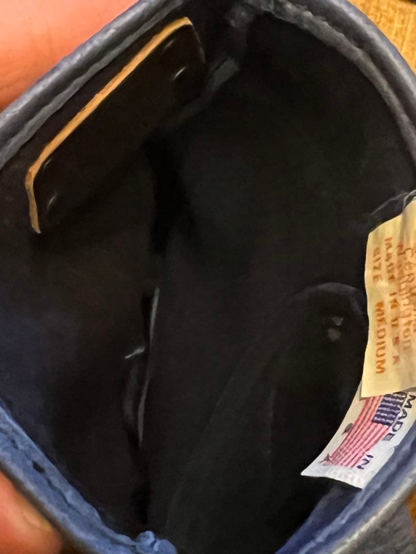 RATS x BackDropレザーグローブ　 ブルーカラー