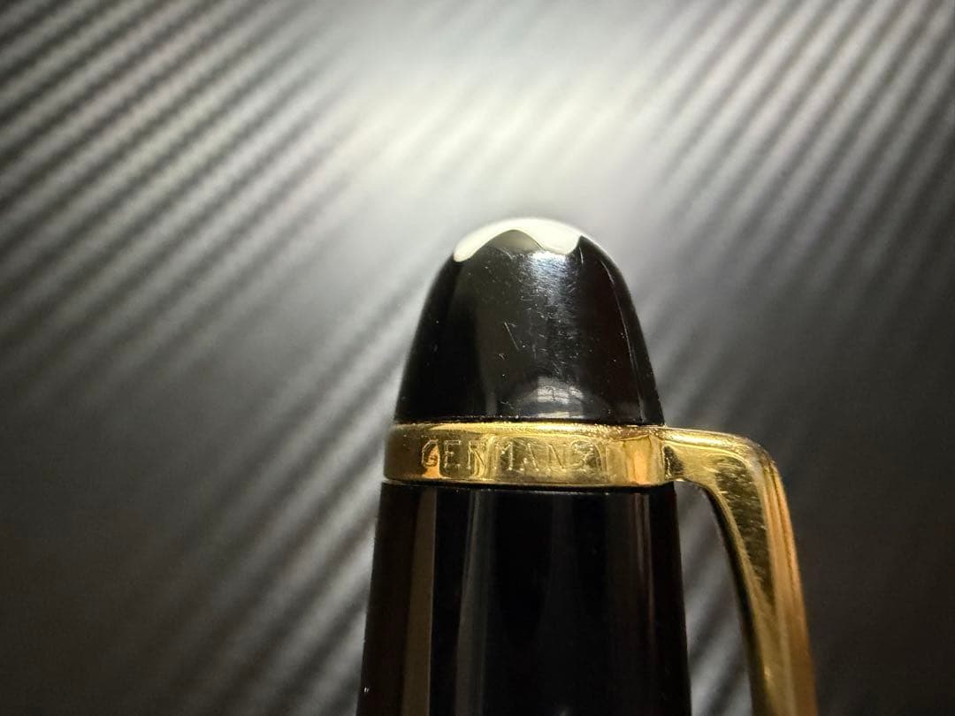 美品 モンブラン マイスターシュテュック 144 ブラック 中白 B 万年筆