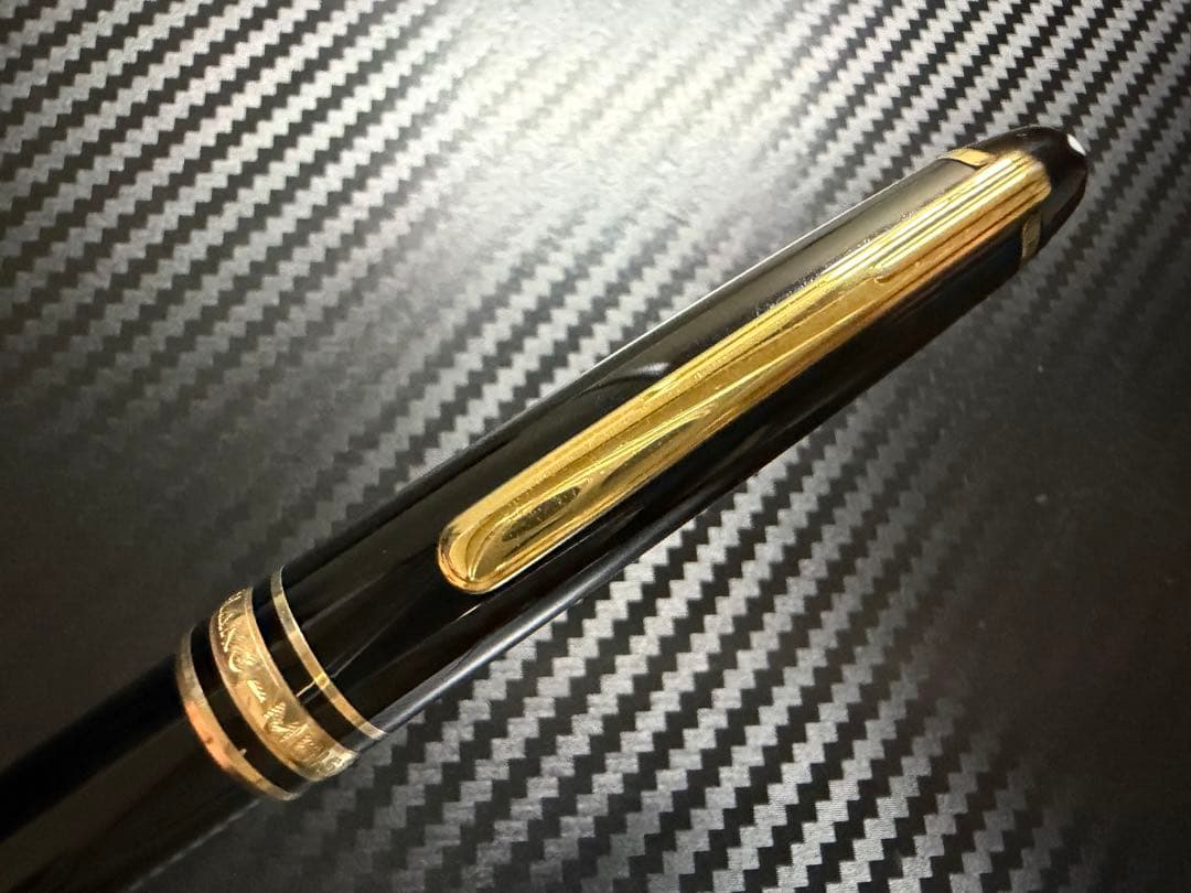 美品 モンブラン マイスターシュテュック 144 ブラック 中白 B 万年筆