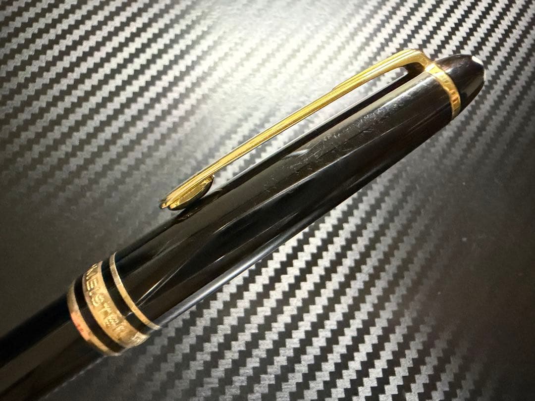 美品 モンブラン マイスターシュテュック 144 ブラック 中白 B 万年筆