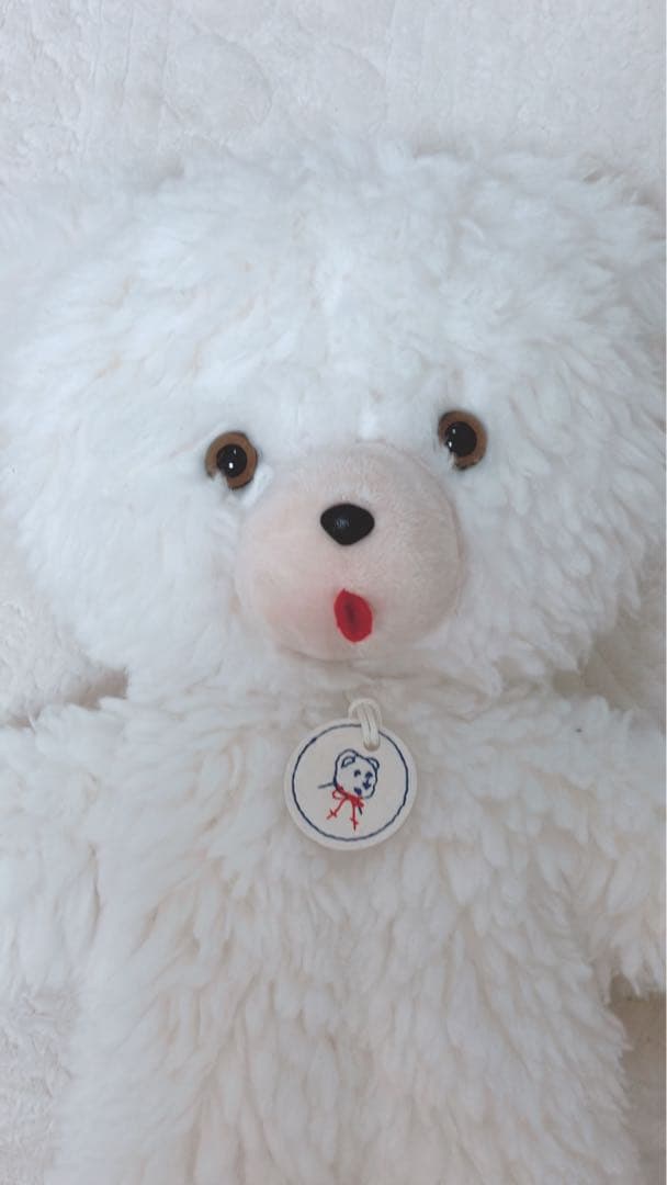 鶏助⭐︎ les petites maries ホワイト　ティディベア