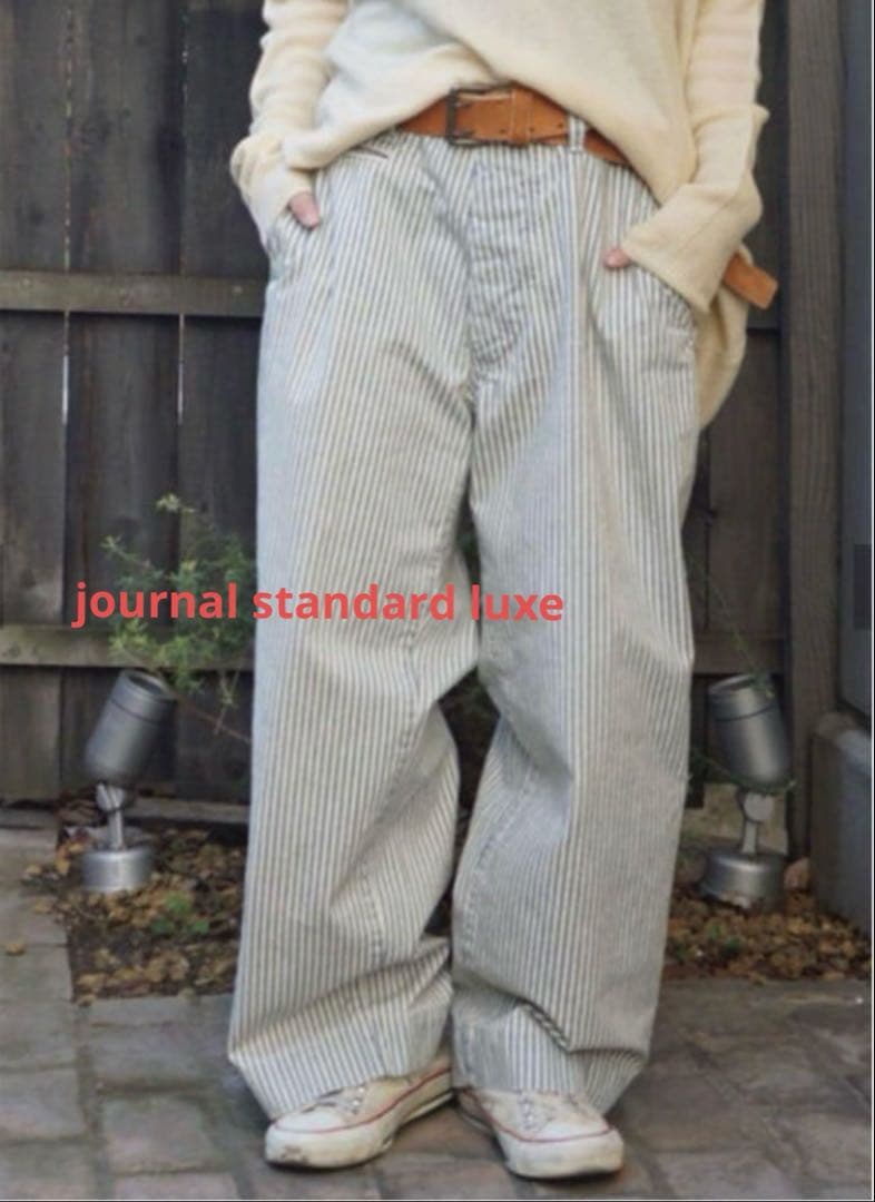 ジャーナルスタンダードラックス　ヒッコリールーズチノ