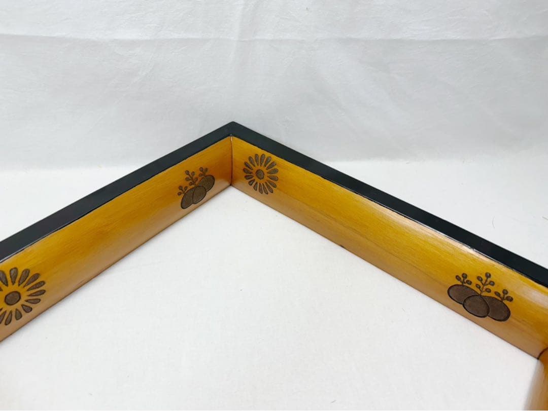 美品 茶道具 風里谷藤五作 高台寺蒔絵 炉縁 広間 炭道具 茶室 和室 共箱