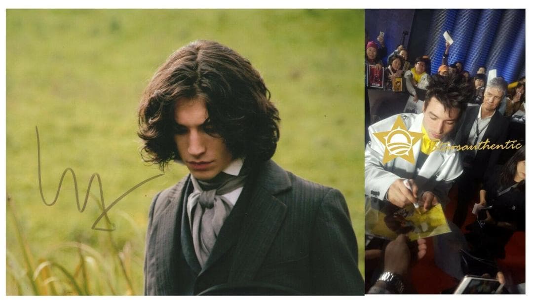 直筆サイン入り写真 エズラ・ミラー 俳優/フレームなし/SA鑑定済