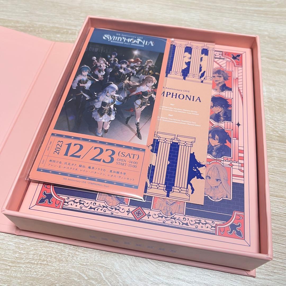 にじさんじ SYMPHONIA 初回限定盤 Blu-Ray