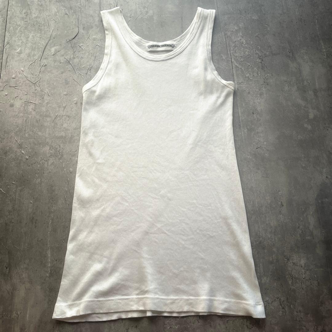 廃盤品　 Mサイズ　クロムハーツ×グンゼコラボ　タンクトップ　タイニークロス