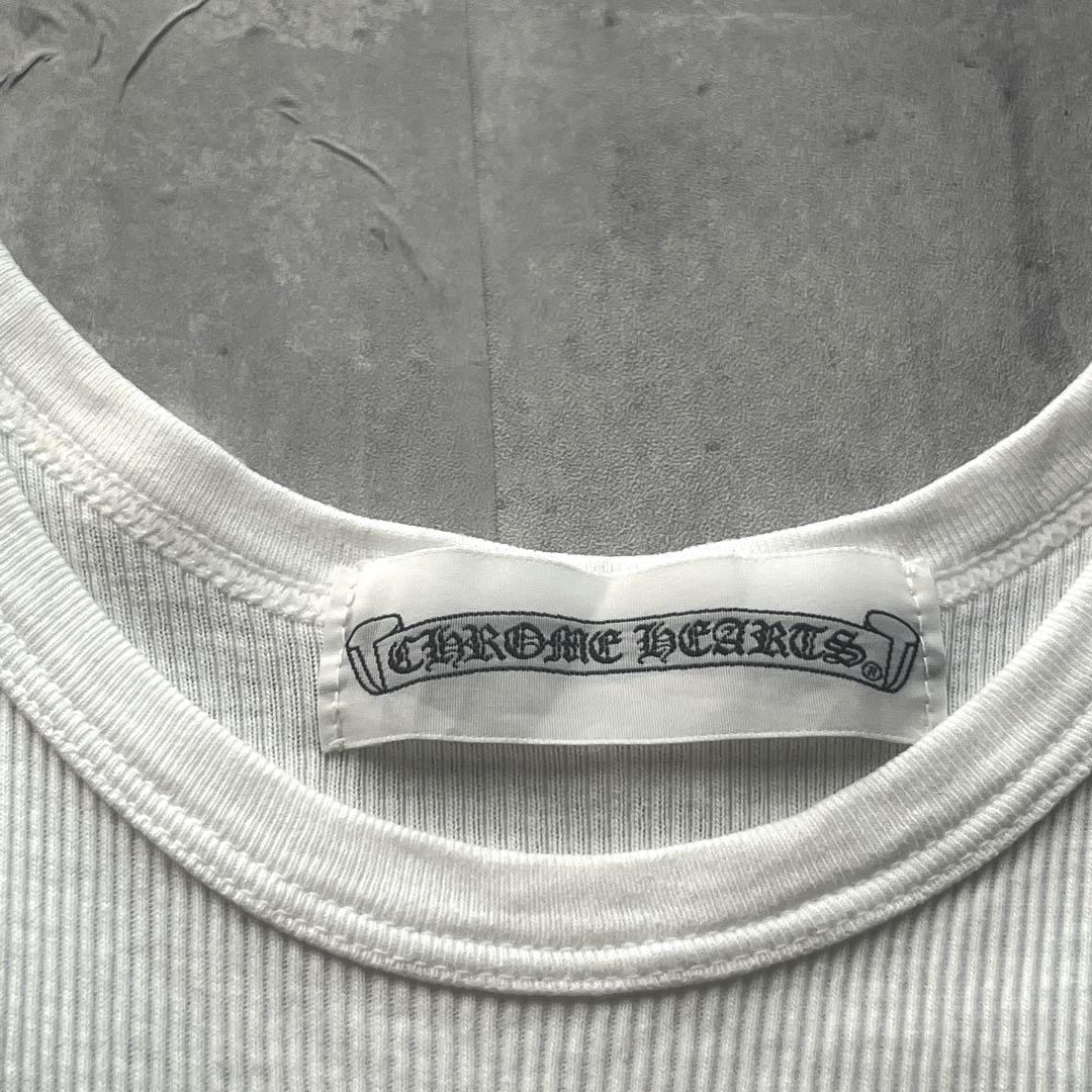 廃盤品　 Mサイズ　クロムハーツ×グンゼコラボ　タンクトップ　タイニークロス