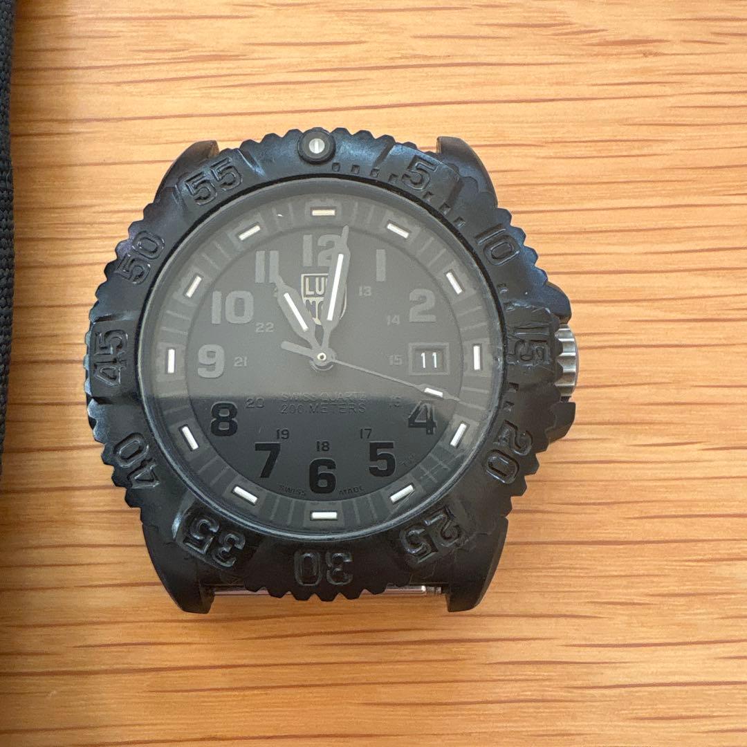 LUMINOXシリーズ3050 ブラック腕時計　ジャンク