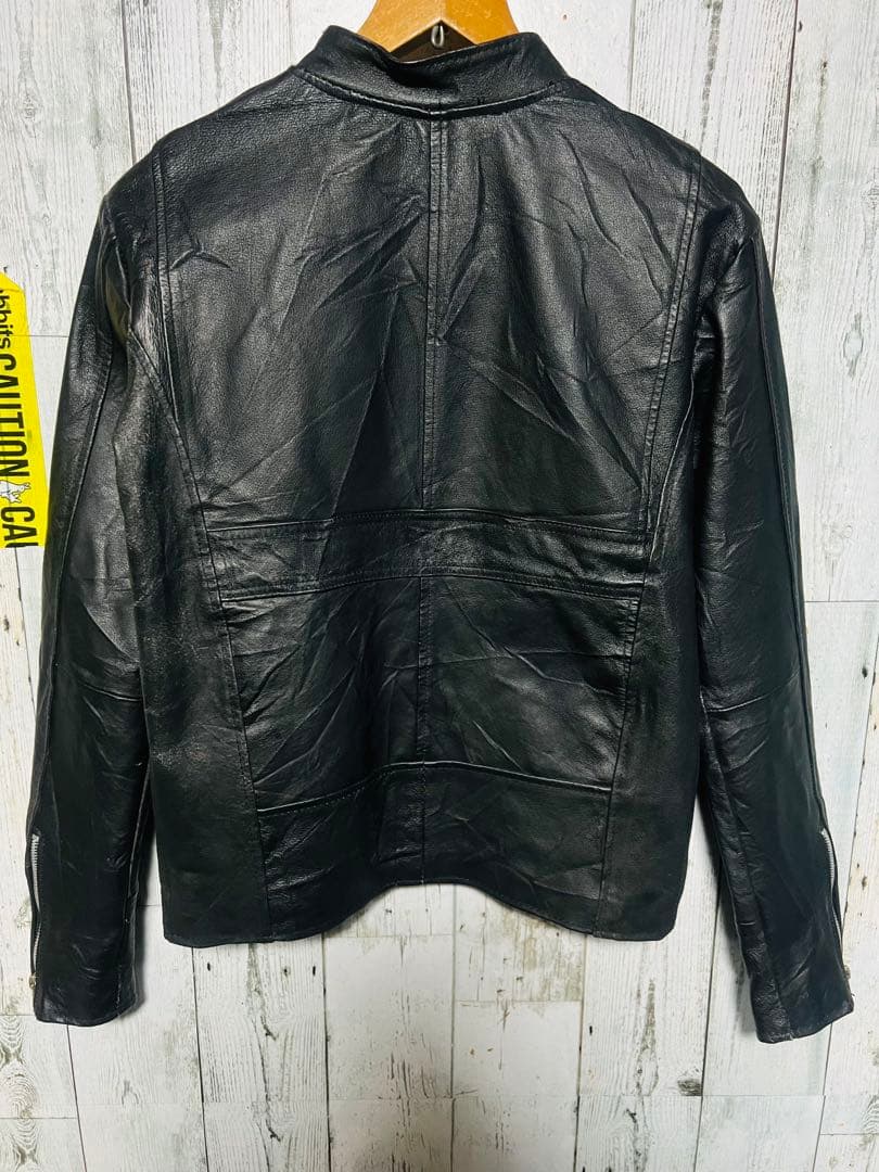 SHIMOKITAZAWA RINGO シングルライダース レザー 本革 短丈