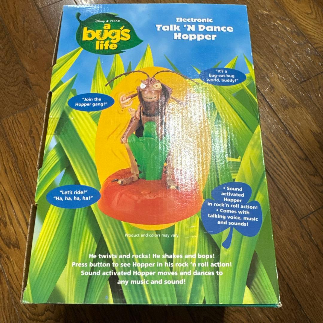 レア品！バグズライフ Talk 'N Dance Hopper