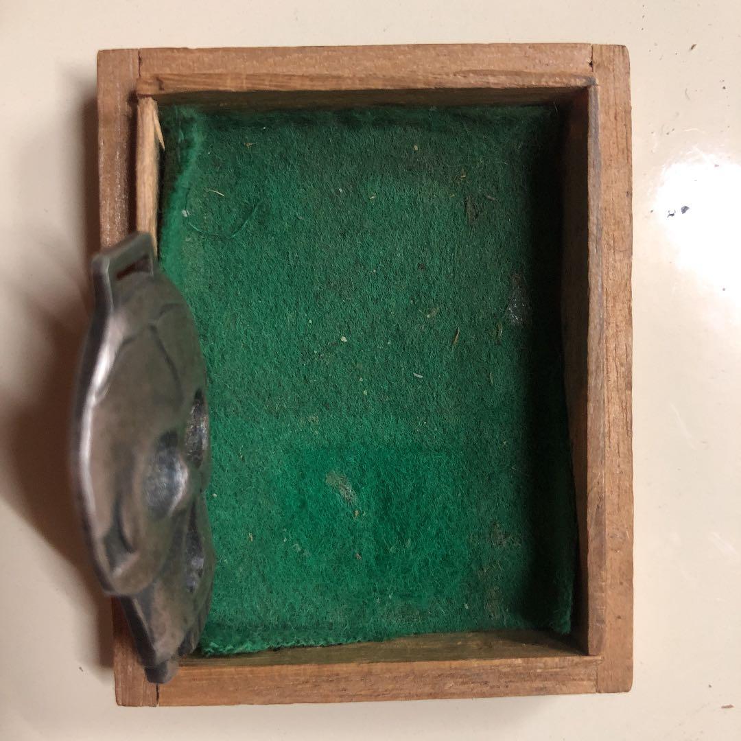 戦前　シルバー　骸骨　ガボール　ハーレー　チョッパー　骨董　アンティーク　スカル