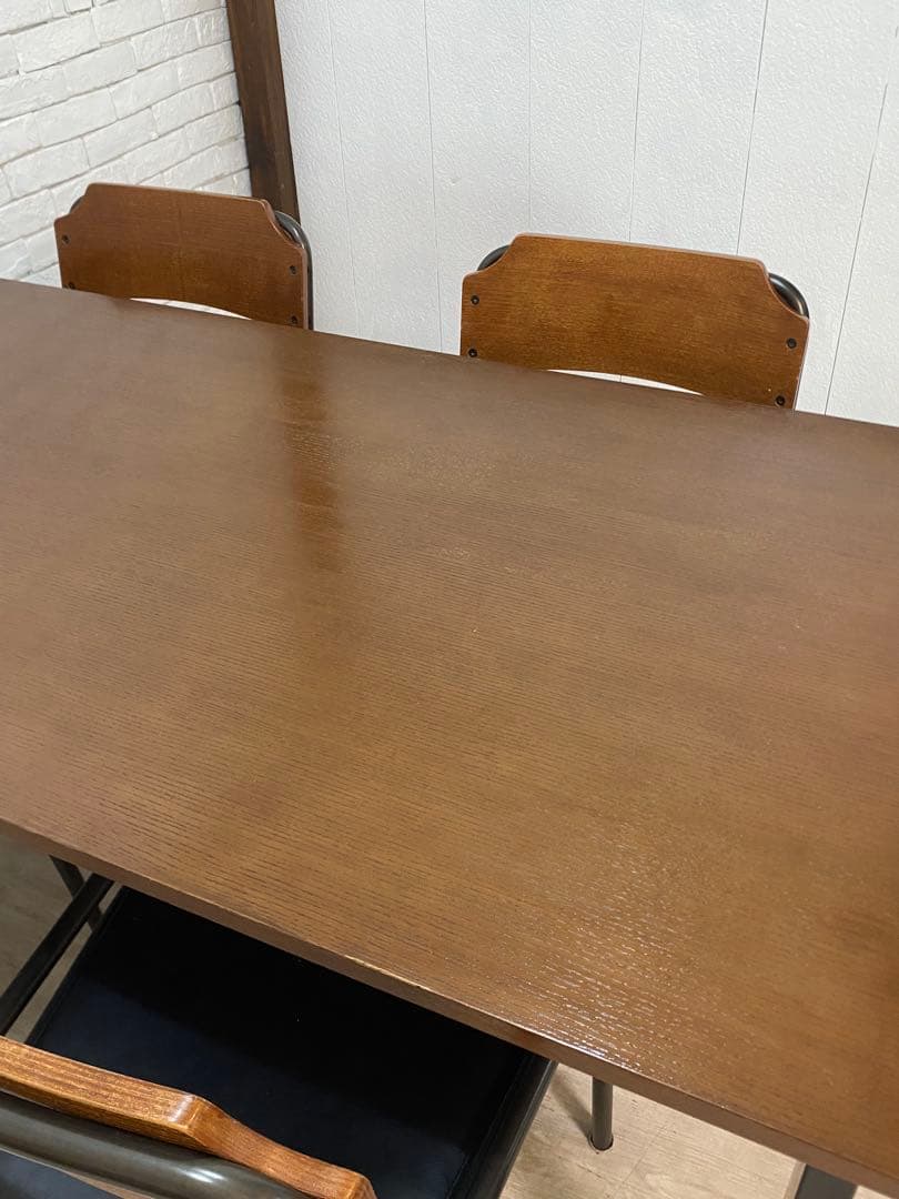 【自由】ウニコ　ダイニングセット　テーブル　4脚　チェア　椅子