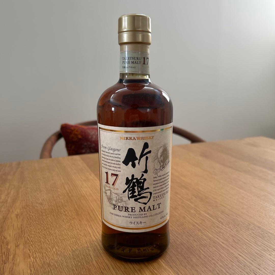 モカ‼️竹鶴 17年 ピュアモルト 700ml ウィスキー　ジャパニーズ