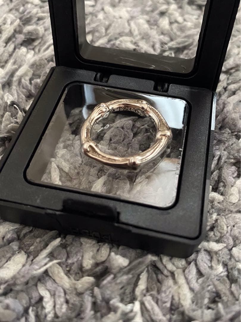 Tiffany バンブーデザイン シルバーリング