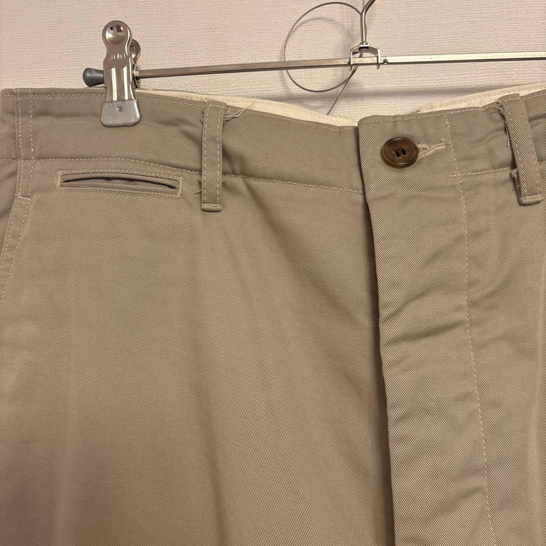 NICENESS MALDOON チノパンツ Sサイズ ベージュ