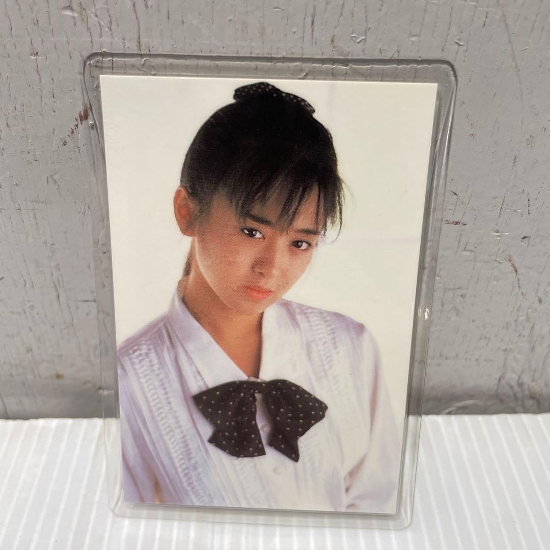 早見優、斉藤由貴、松田聖子　ポートレート写真 6枚セット　おまとめレアセット