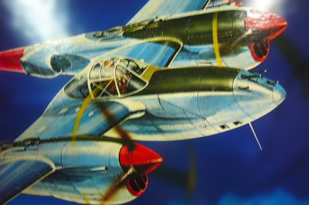 Revell 1/32 P-38 ①ドループ-スヌート　②ライトニング