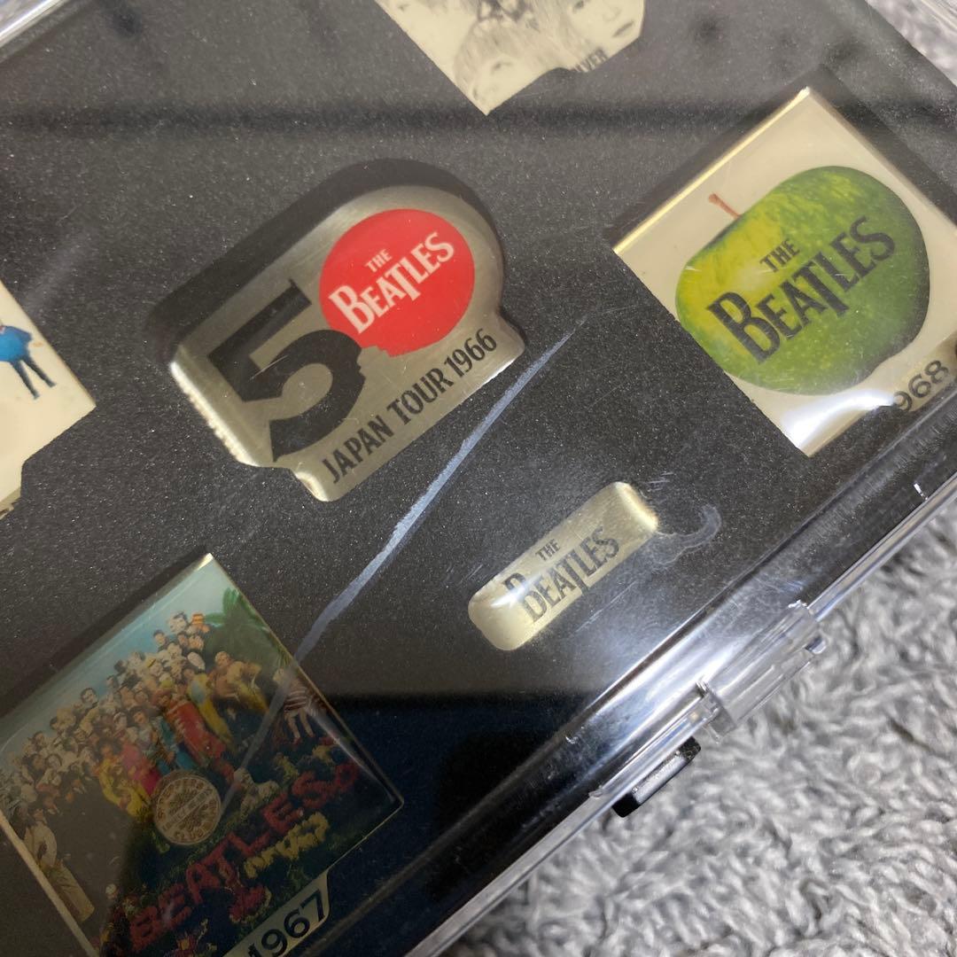 【1000個限定シリアル付】ビートルズ来日50周年記念ジャケットピンバッジセット