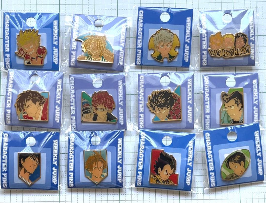 希少！アイシールド 21 ジャンプショップ限定　 ピンズ　12点セット