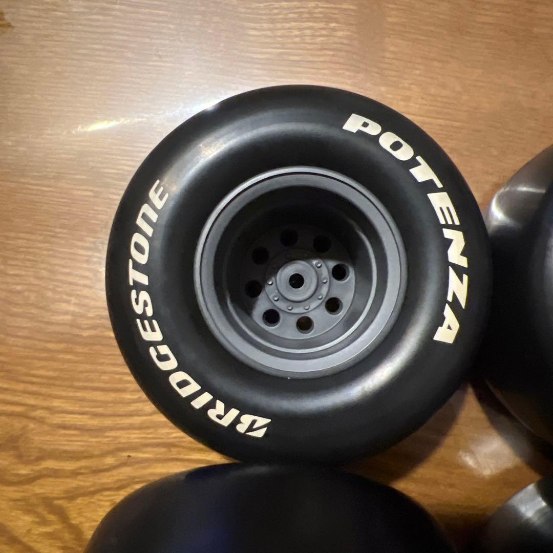 ★R31HOUSE スリックタイヤ wr-02 ホイール付 ブリヂストン 美品