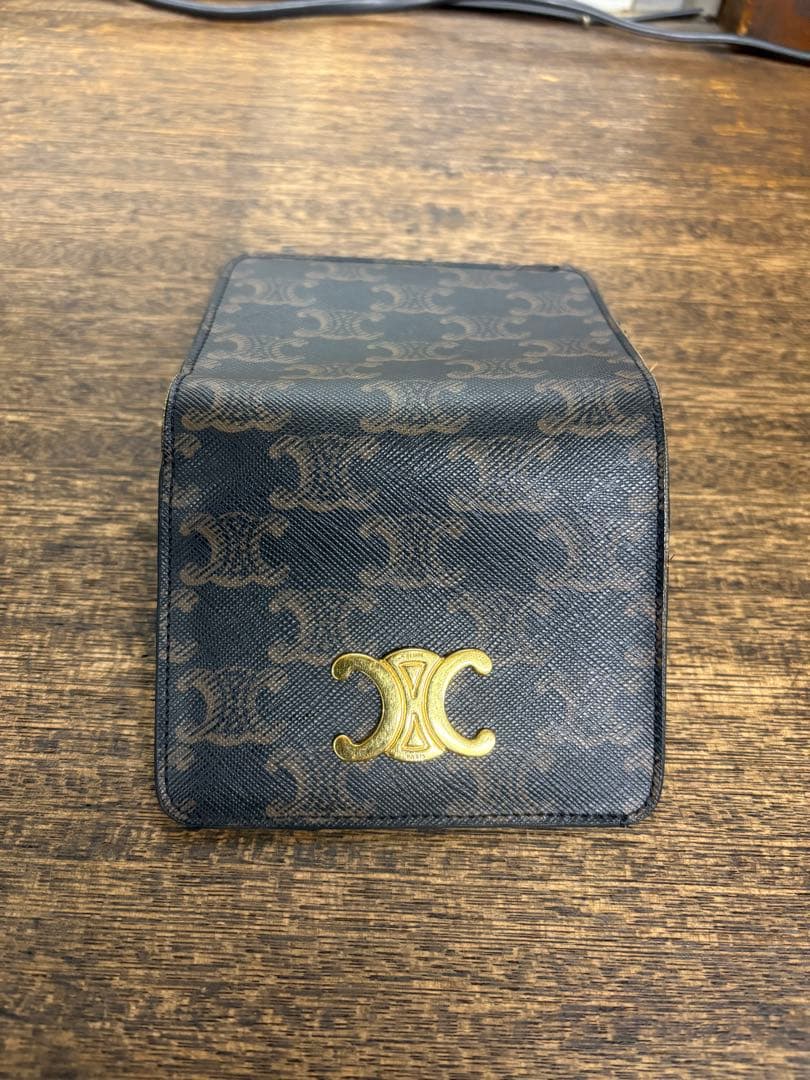 Celine 二つ折り財布 ブラック