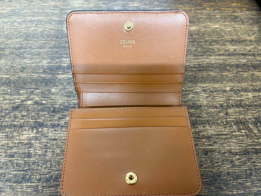Celine 二つ折り財布 ブラック
