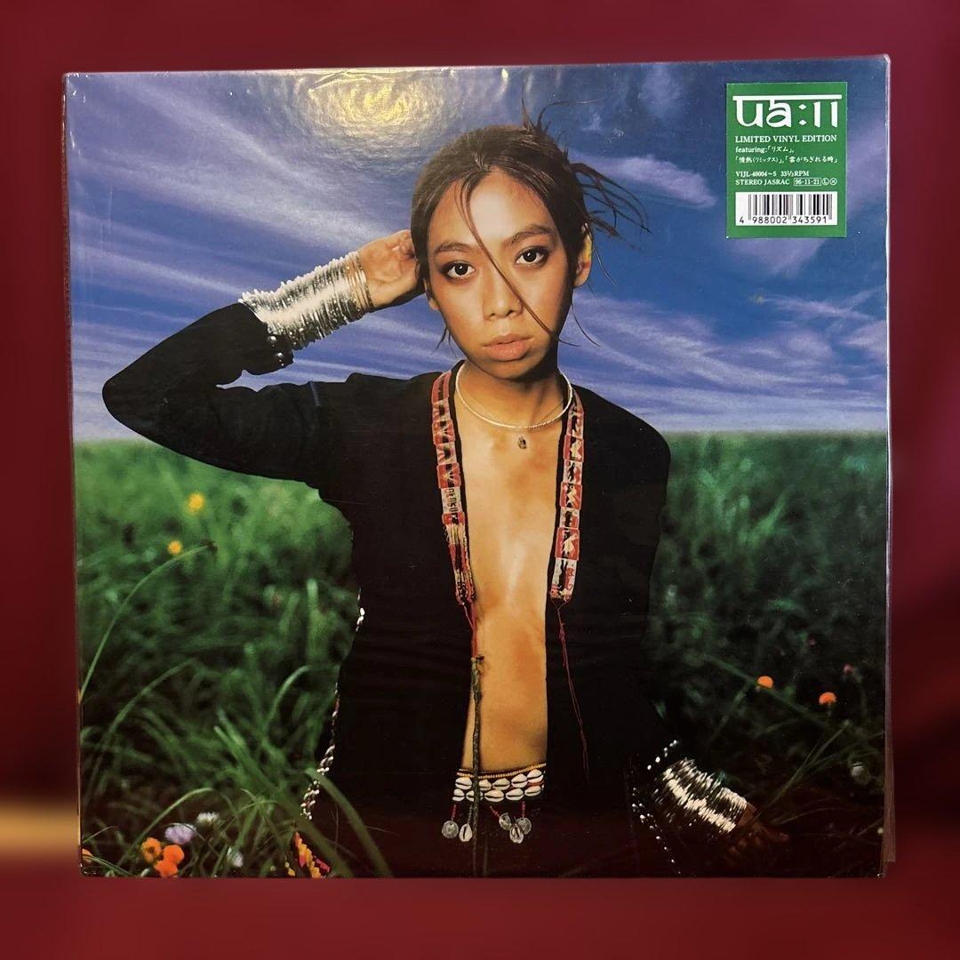 クリアレコード♬UA UAⅡ 初回限定オリジナル盤2LP