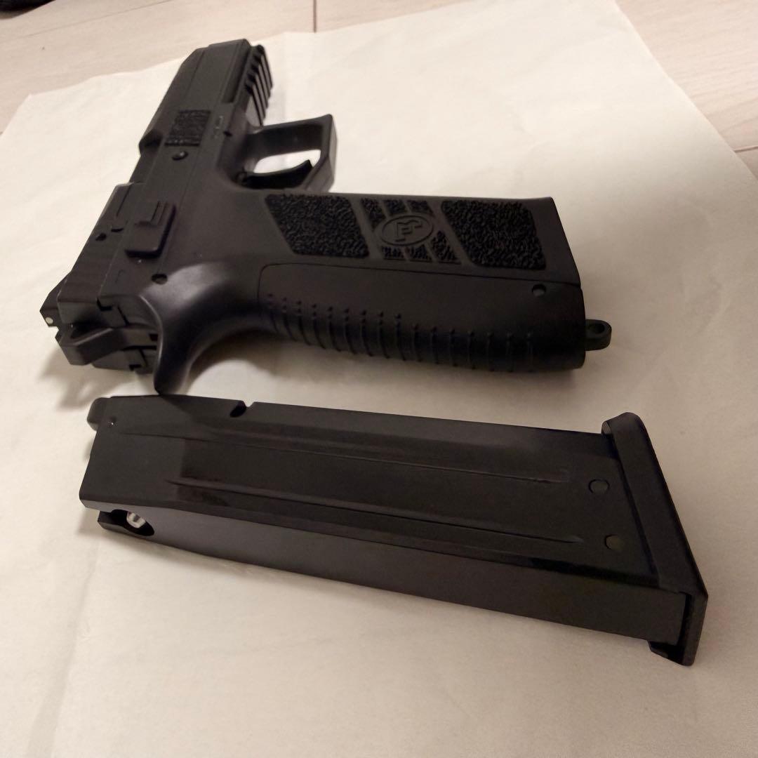 CZ P-09 ガスガン ブラック ガスブローバック ハンドガン KJWORKS