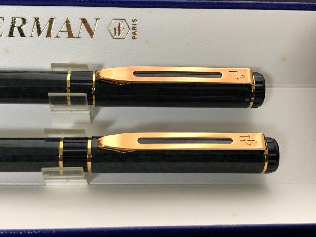 【希少・未使用】WATERMAN ジェントルマン 万年筆＆ボールペンセット